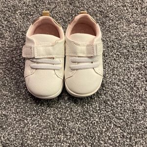 4m White with Glitter Shoes. Never Worn